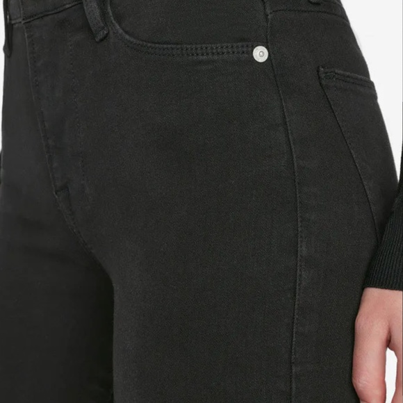 NWT Frame Le High Flare Jean, Black, Size 29 - Picture 6 of 9